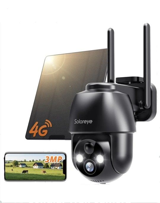 4G LTE Cellular Outdoor Camera - Cámara Exterior Celular