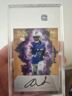 Amon ra st. Brown autograph tag 9