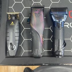 Clippers trimmers and shaver