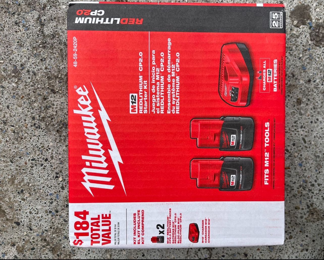 Batterys M12 Milwaukee 