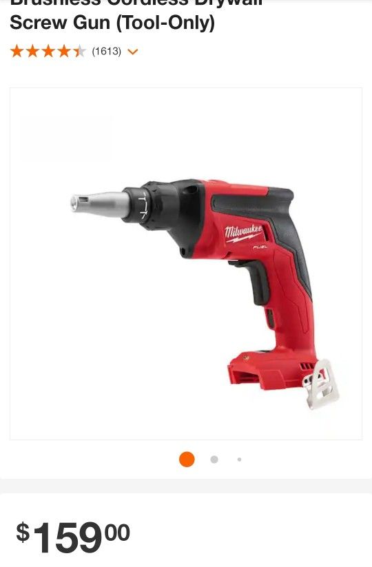 Milwaukee Fue Drywall Screwgun