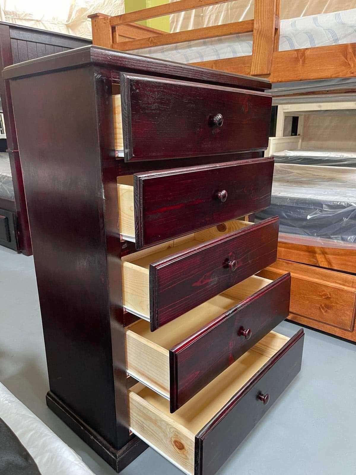 5 Drawers Pinewood 🌲😵💫