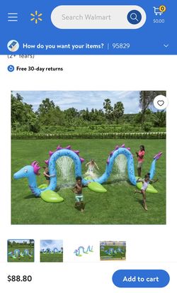 Giant Sea Serpent Sprinkler