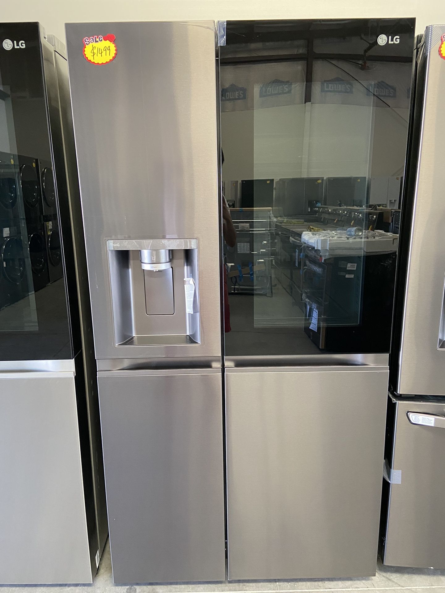 LG Refrigerator Never Used .Up to 50%off. $0 Down payment.Take home today!