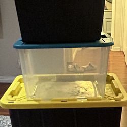 Storage Variations Of Sizes Good Condition 