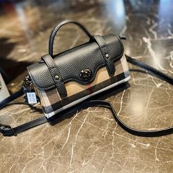 Vintage Plaid Women'S Bag, Handheld And Crossbody Dual-Use, Light Luxury Commuting Small Square Bag, Everyday Versatile Shoulder Bag