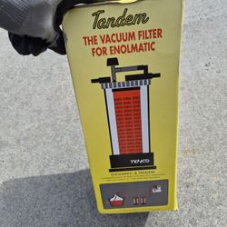 Tendem Vacuum Filter For Enolmatic Bottle Filler