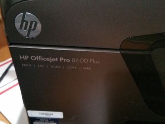 HP Officejet Pro 8600 Plus All-In-One Printer ,SCAN,COPY,FAX,WEB,WIRELESS ,DUPLEX EXCELLENT CONDITION