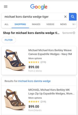 Michael Kors Berkley Weave Espadrille Wedge Sandals Pale Gold Size