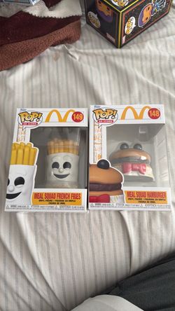 McDonald’s burger and fries Funko pops #148 & #149