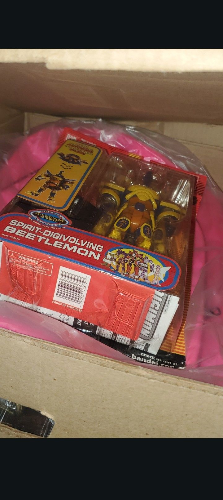 Spirit Digivolving Beetleman