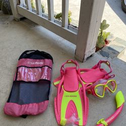 Snorkel, Mask & Swim Fins
