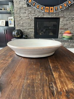 Pottery Barn Large Terracotta Bowl