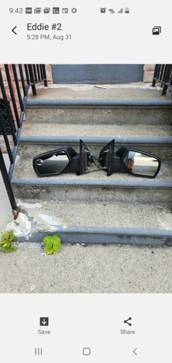 2 side mirrors. Chevy Silverado 