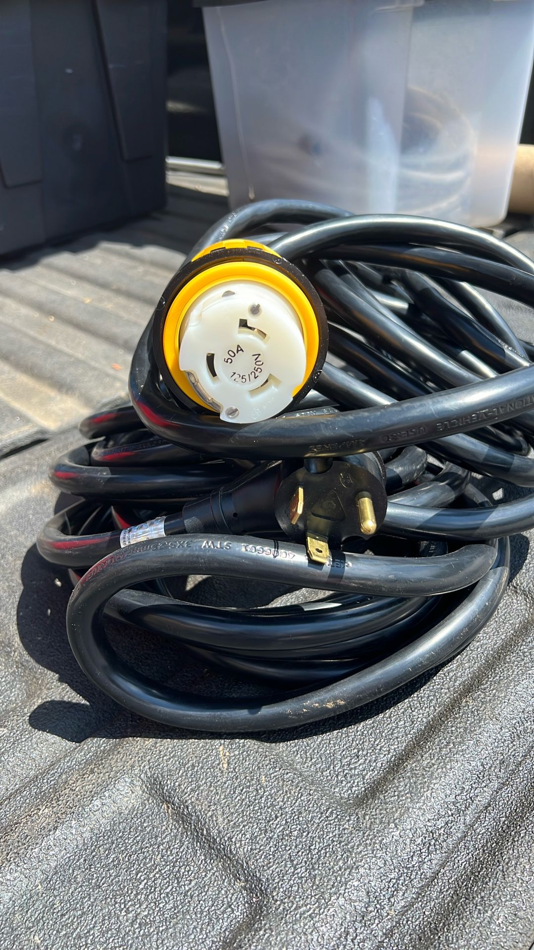 50 Ft RV/Trailer Cord 7500 Watt