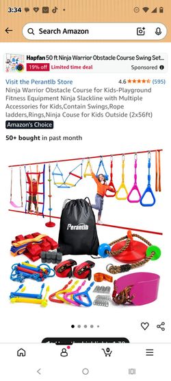 Ninja obstacle course