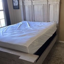 Queen Bed Frame / Mattress /Box
