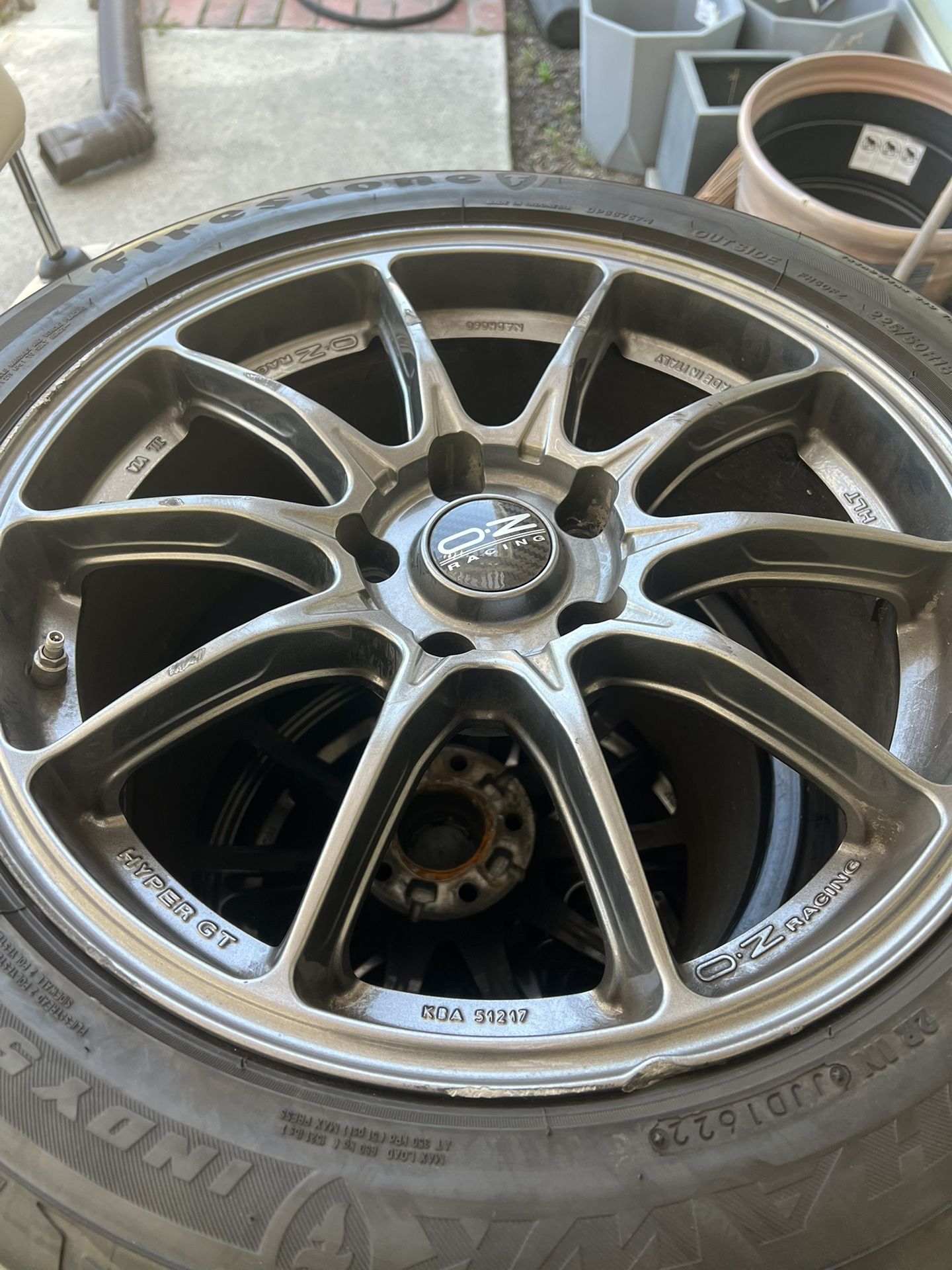 Total of 4 OZ Racing 18” Rim Made in Italy $800 OBO