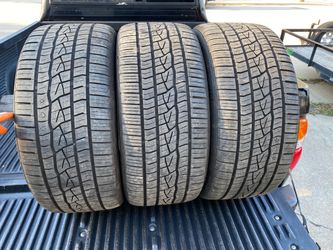 2) 245/40/18 Continental ControlContact Sport SRS+ Tires  DOT 4823  Tread measures 6-7/32  3 for $300 2 for $200 1 for $125  I carry other sizes as we