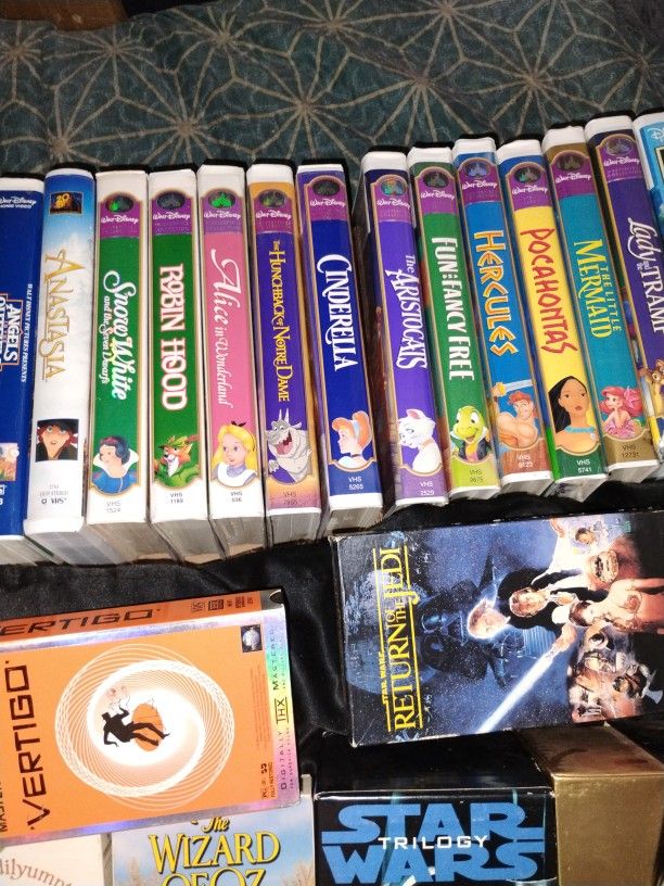 Disney Masterpiece Collection VHS Disney  Clamshell  VHS Disney Collection And More Etc