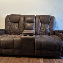 Reclining Theater-style Loveseat/sofa