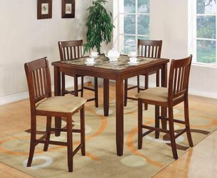 5 Piece Counter Height Dining Set