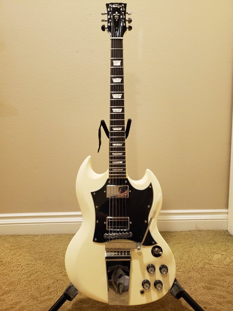 Vintage VS6GO Graham Oliver Signature Model Guitar(Rare)