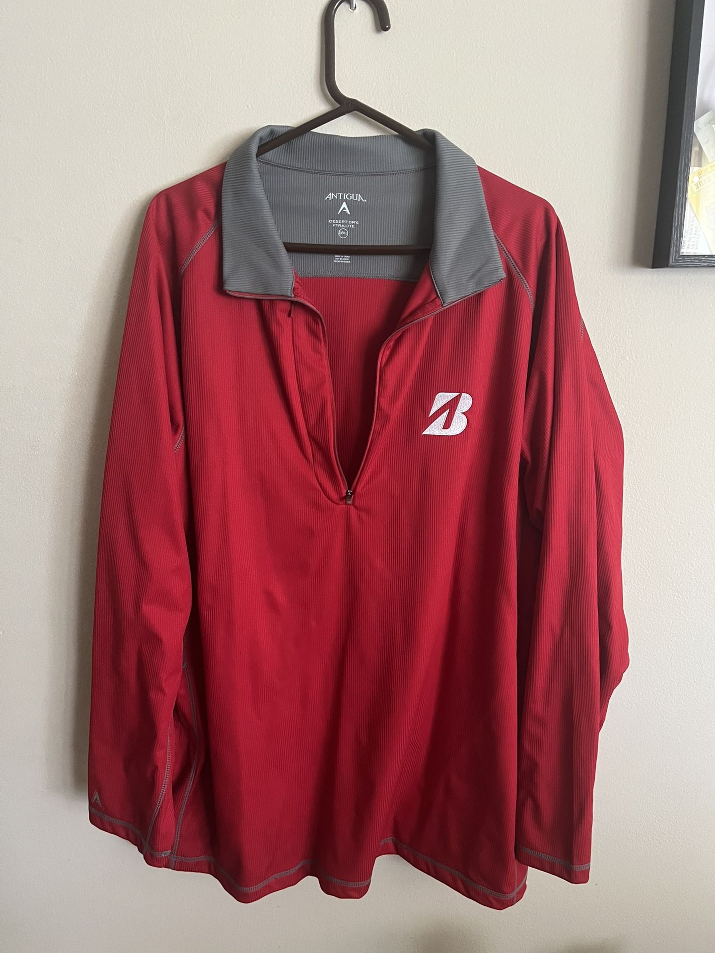 Men’s Antigua 3/4 Pull Over Jacket