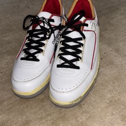 2021 Off-White x Air Jordan 2 Retro Low SP 'White Varsity Red'