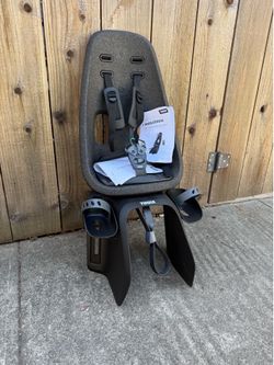 Rack mount kids bike seat