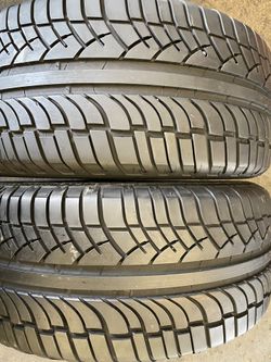 Matching Pair Used Tires P255/50R17 Michelin 4x4 Diamaris 2555017