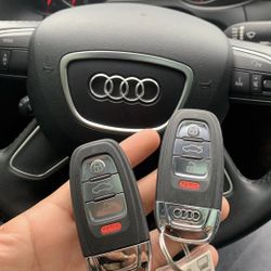 Audi new key fob audi key fob