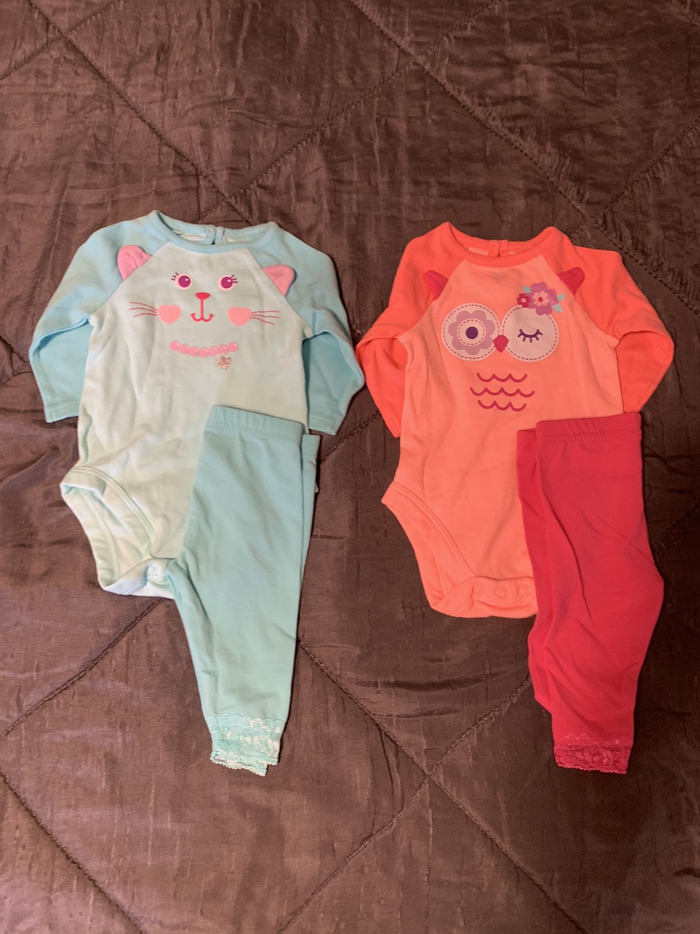 Adorable Onesies W/Matching Leggings