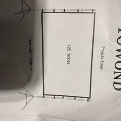 Sreen Projector With Frame 