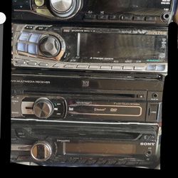Sony Face Off Car Radio Retro Works 