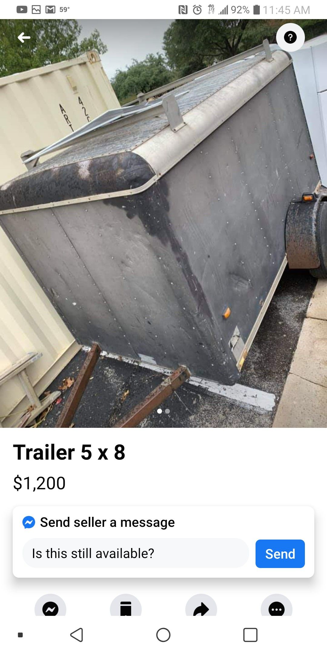 Looking for a trailer