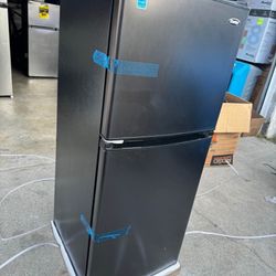 4.7 cu. ft. 2-Door Mini Fridge in Black Stainless Steel