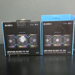 Lian Li Uni SL120 V2 RGB Fans (6 Pack)