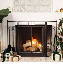 š„ Fireplace Screen & Tool Set