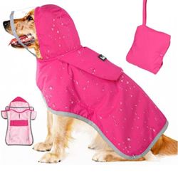 Dog Raincoat. New L And XL. 