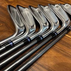 Miura CB-301 Iron Set 6 pieces (6i-GW), MCI Black 100S (Stiff Flex)