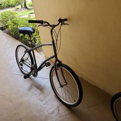 Leisure bike with gears