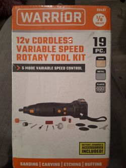 12V Cordless Rotary Tool Kit