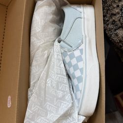Checkerboard Vans 6.5