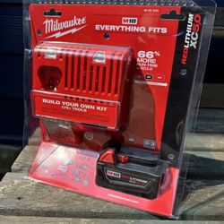 M18 18-Volt Lithium-Ion XC Starter Kit with One 5.0Ah Battery and Charger
