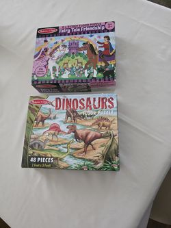 Melissa & Doug Floor Puzzles $10 ea.