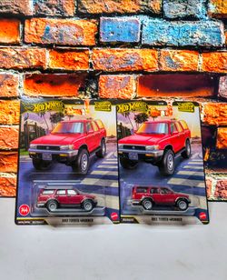 Hot Wheels Boulevard 1993 TOYOTA 4RUNNER $18 Each