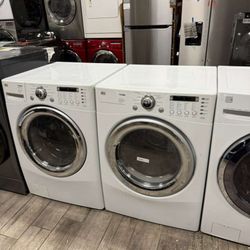 Lg washer and dryer set gas dryer with warranty