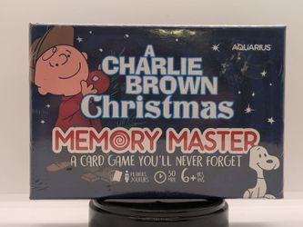 Peanuts Charlie Brown Christmas Memory Master Card Game. (#9626)