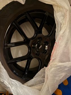 Rim and tire